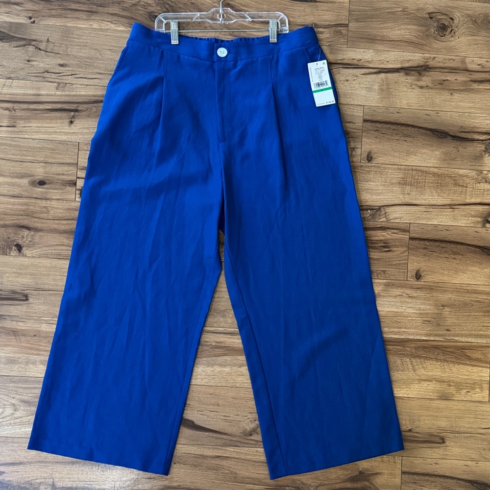Karen Kane Blue High Waist Pants size L